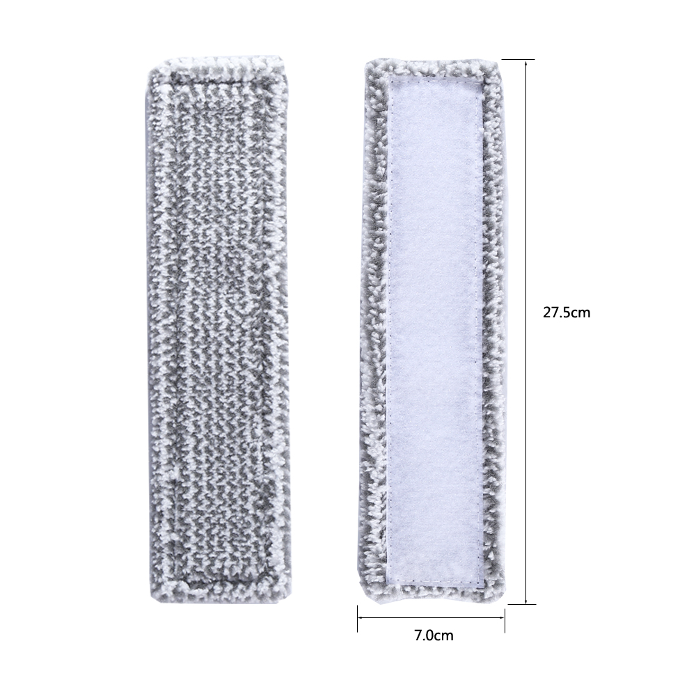 High quality Replacement microfiber mop cover Outdoor 2 pieces, many abrasive fibers ideal for outside windows, suitable for Kärcher WV spray bottles with Velcro) 