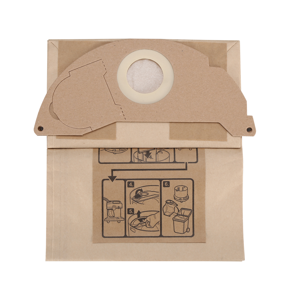 High Quality Replacement Paper Dust bags For WD2 MV2 21.5cm*24.5cm 6.904-322.0 A2024PT A2054 A2064